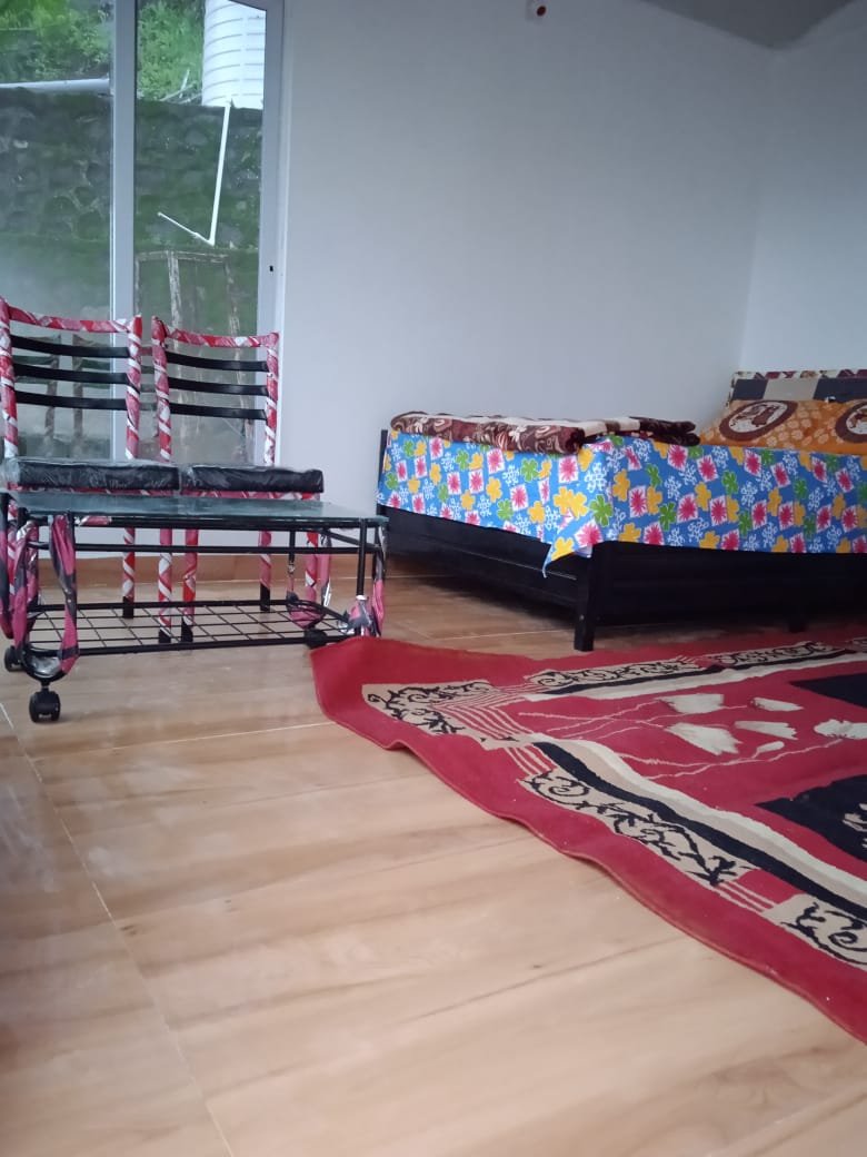 Wintry Mountain Landscape